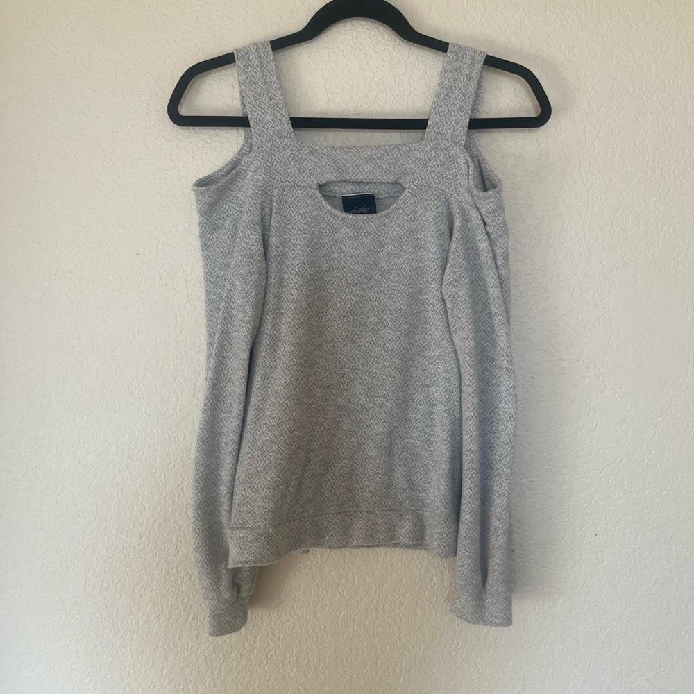 Xs off the shoulder long sleeve shirt
